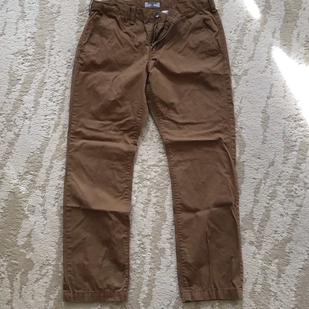 Express Men's Tan Chinos